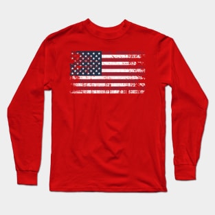 American flag vintage Long Sleeve T-Shirt